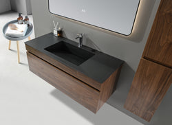 Allure 48'' Walnut Vanity-Sink