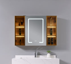 Ensemble Complet Aura 40": Bassin, Vanité, Miroir LED