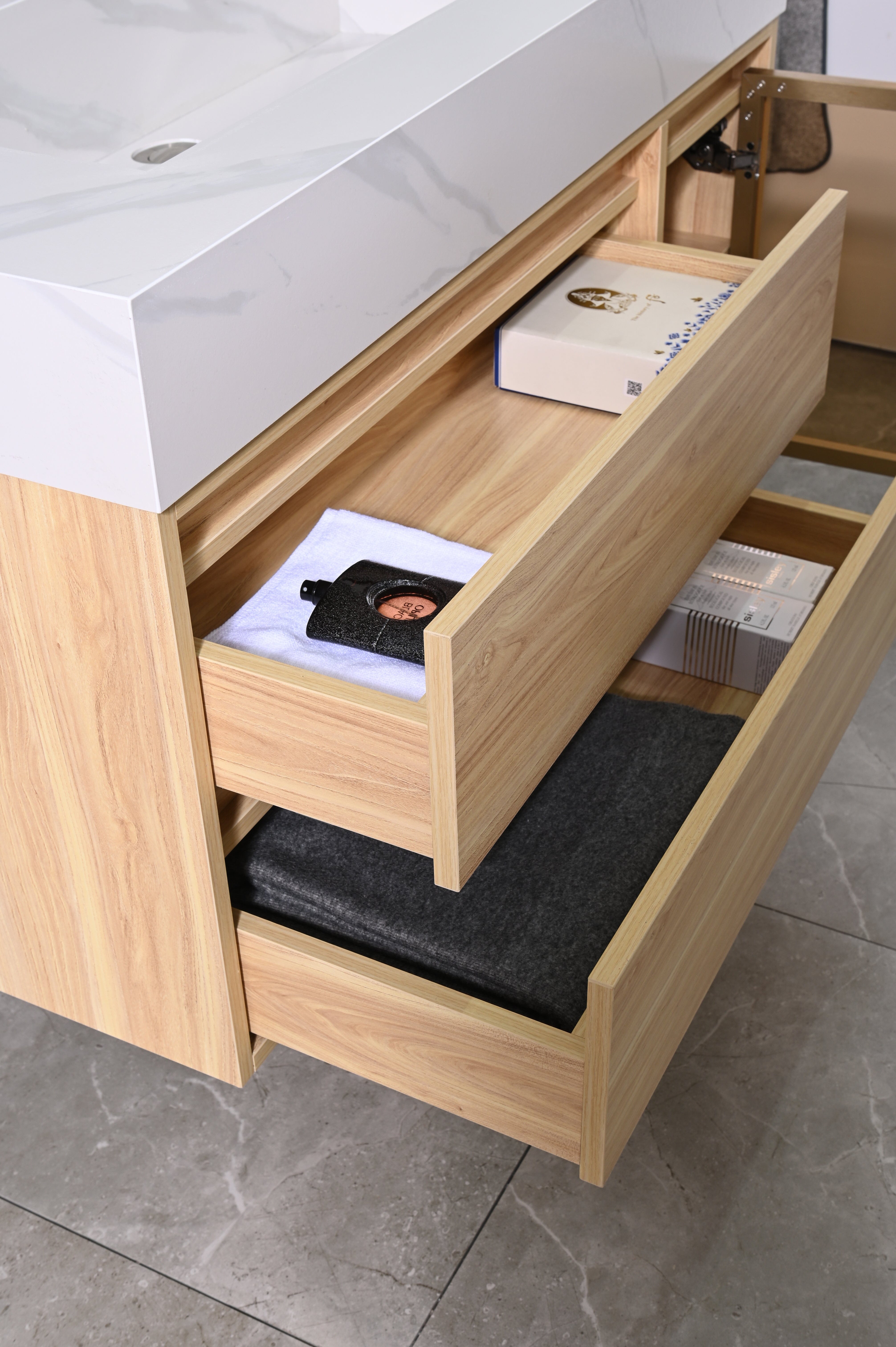 Auva Vanité Vanité Aura 40" Chêne