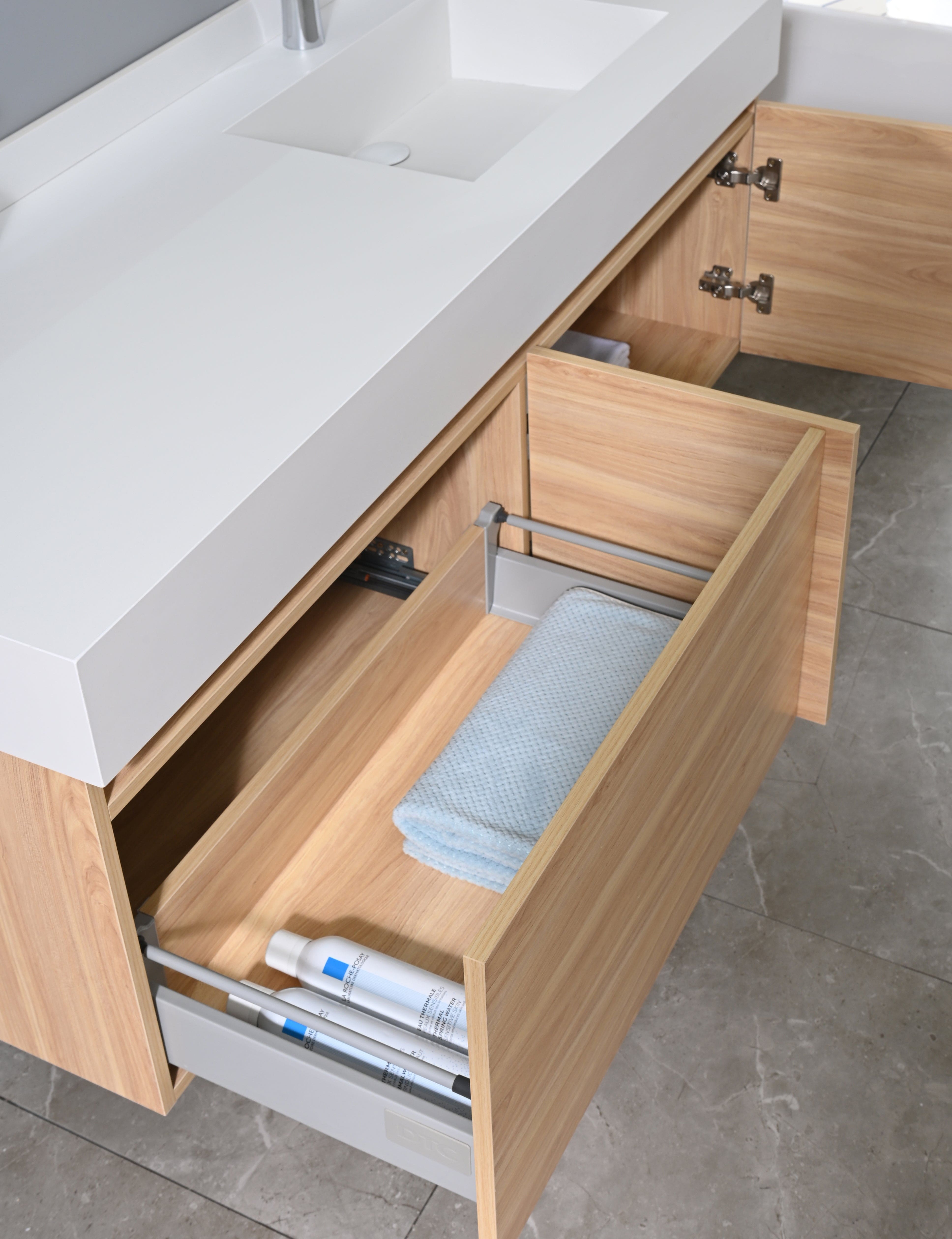 Auva Vanité Vanité Aura 55" Chêne