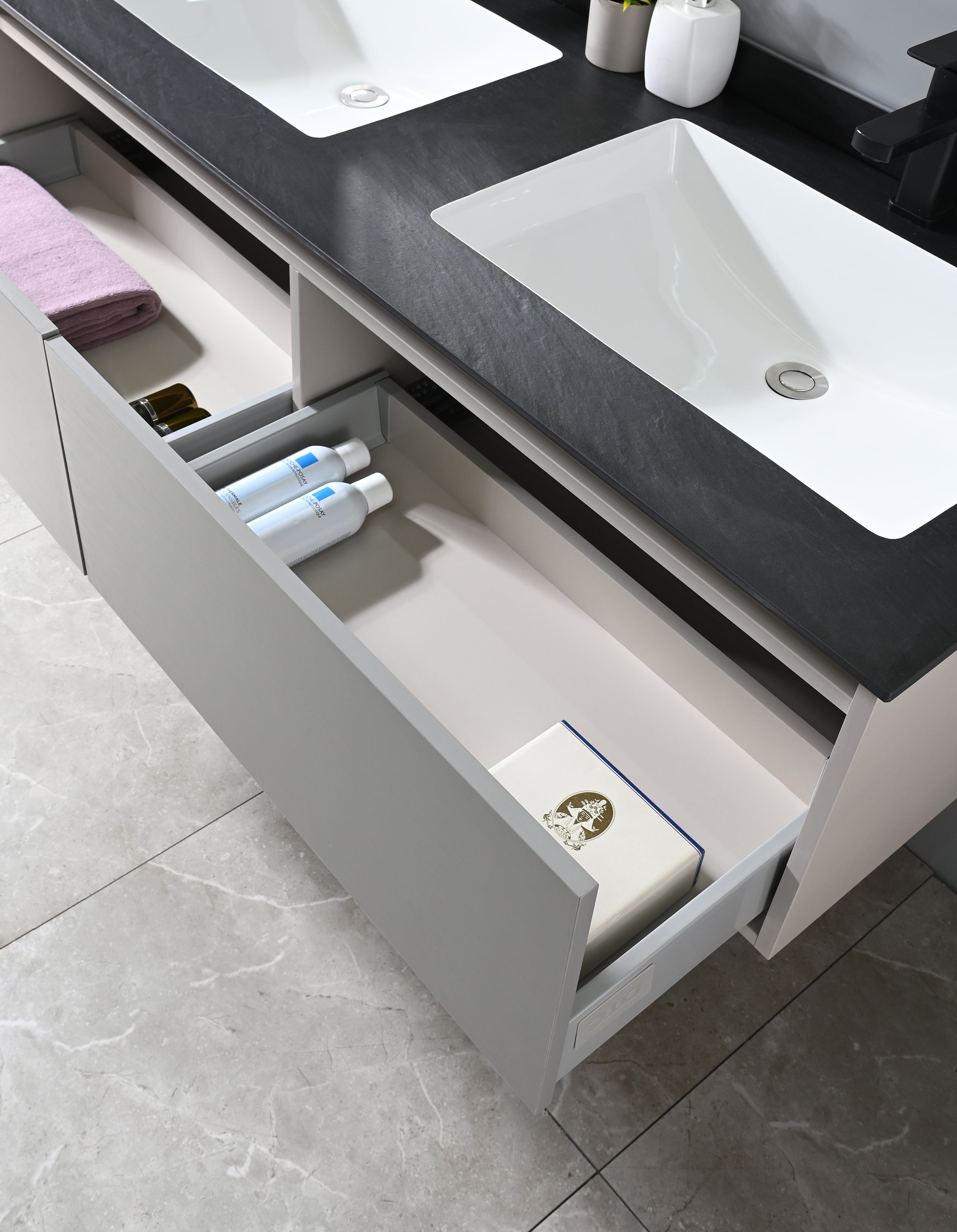 Auva Vanité Vanité Eleganza 55'' Gris