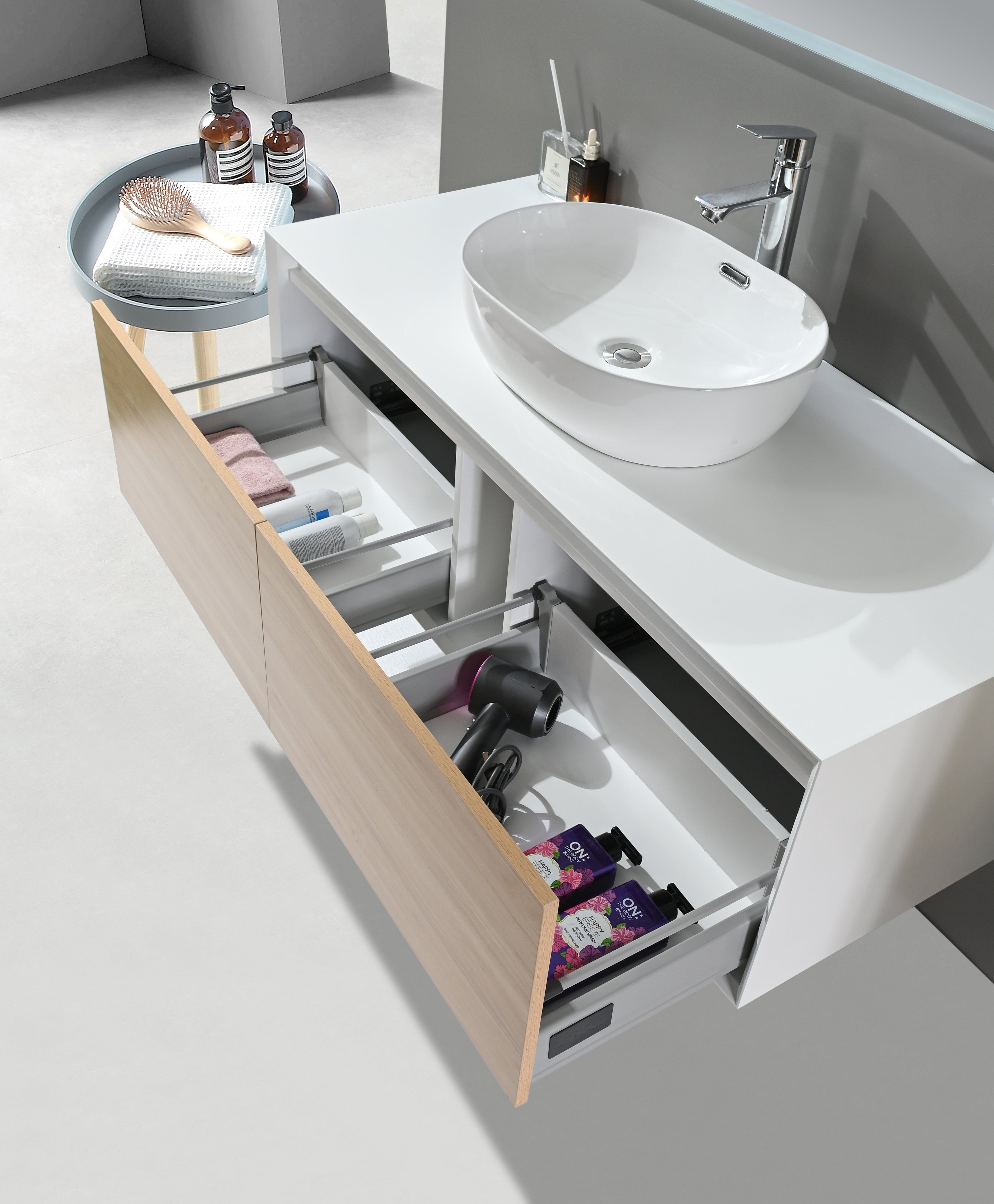 Auva Vanité Vanité-Lavabo Allure 24" Blanc