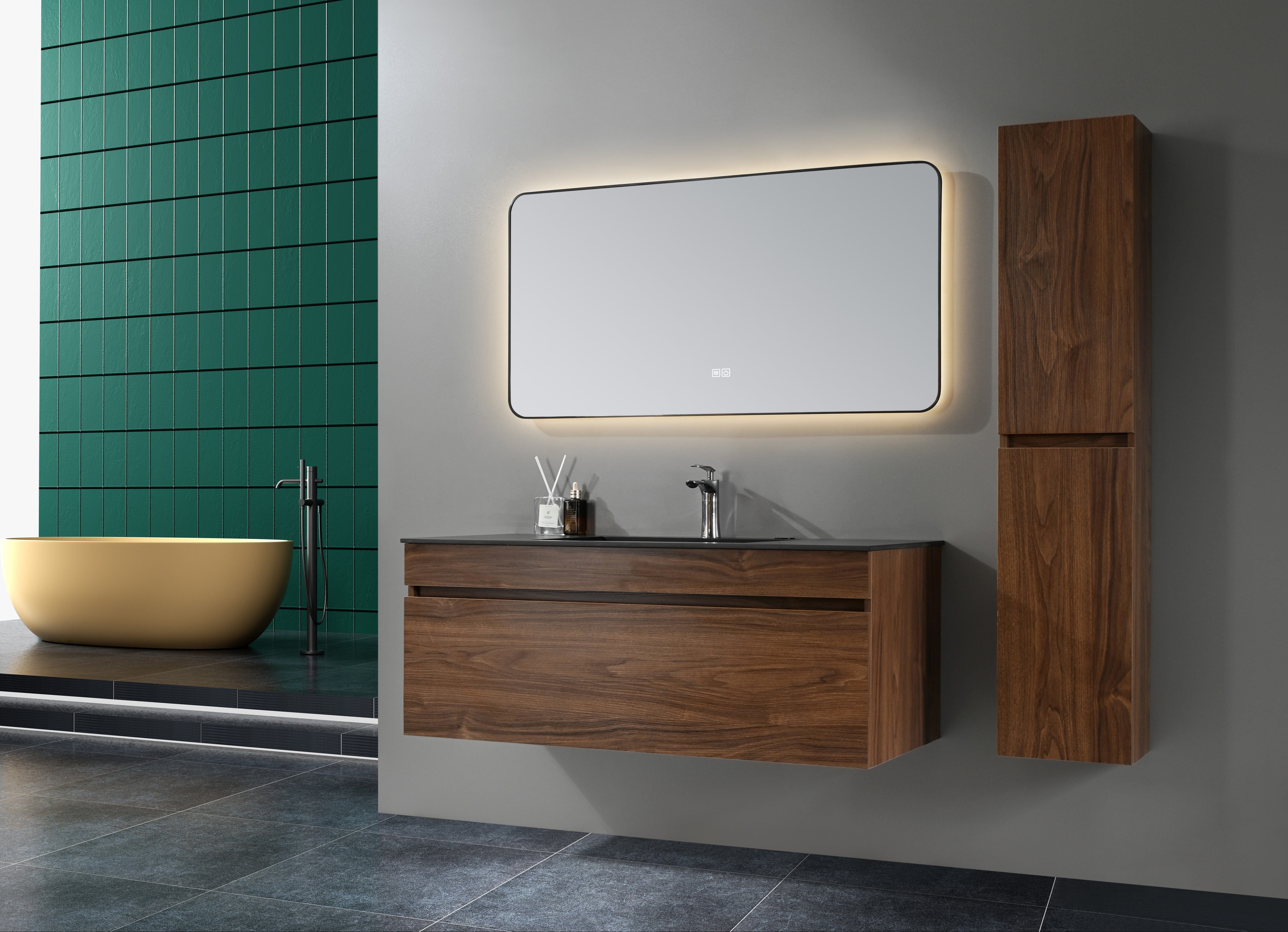 Auva Vanité Vanité-Lavabo Allure 24'' Noyer
