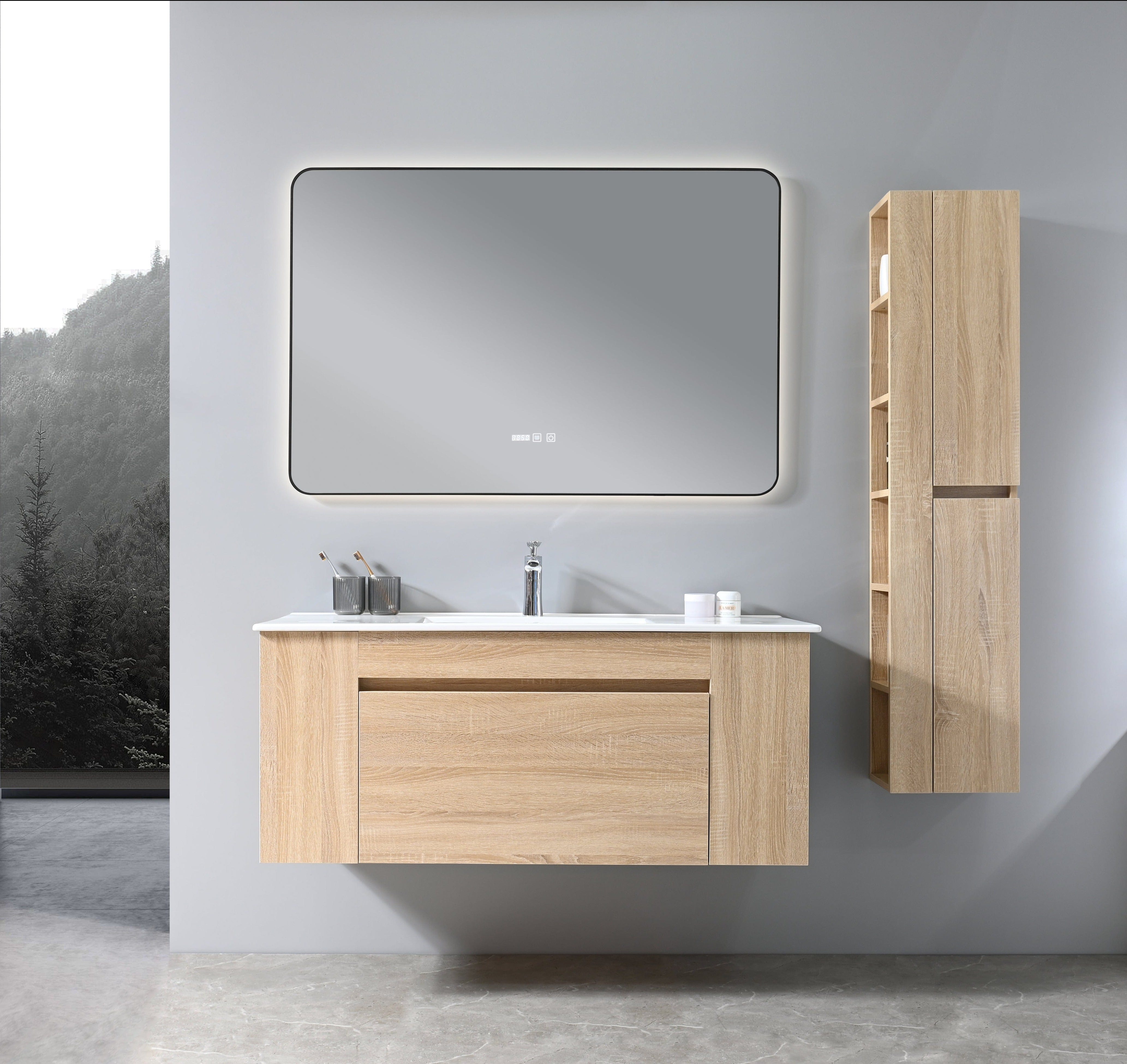 Auva Vanité Vanité-Lavabo Allure 48''Chêne