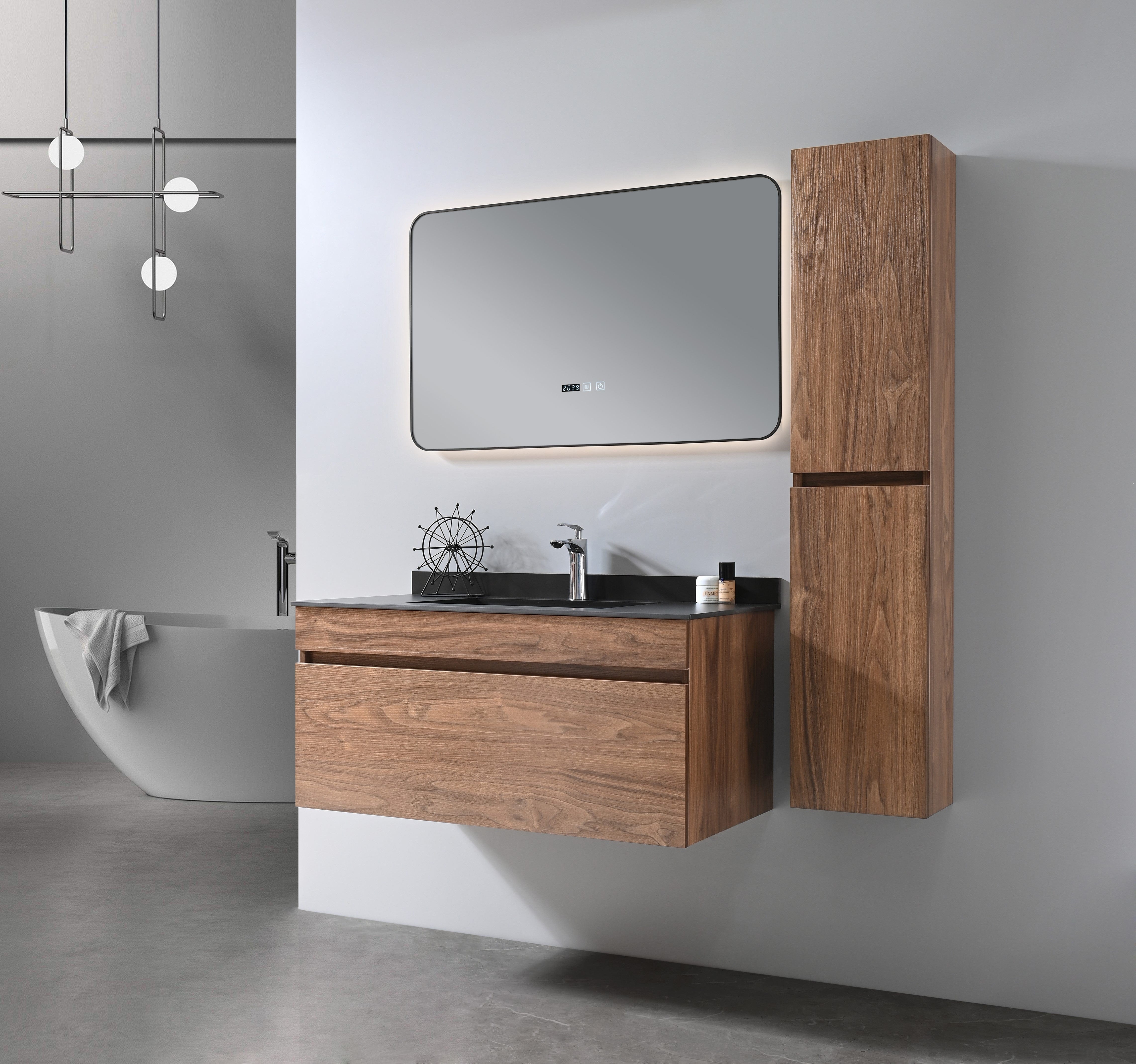 Ensemble vanité lavabo moderne pour salle de bain – Auvabath Laval