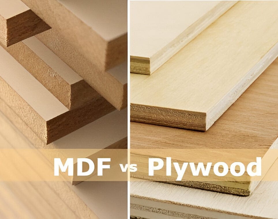 Comparaison MDF vs contreplaqué pour vanité de salle de bain – Auvabath Laval