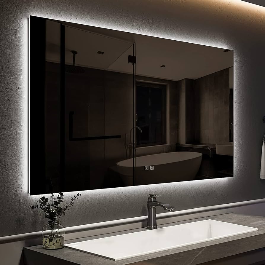 Miroir LED moderne pour salle de bain – Auvabath Laval