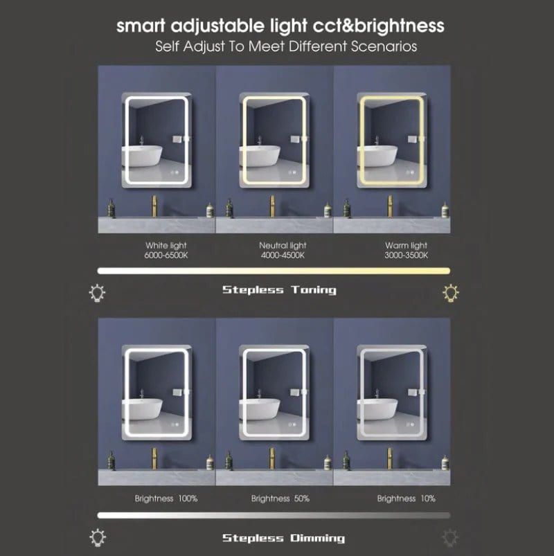 My Store Miroir Infinite Miroir LED 24