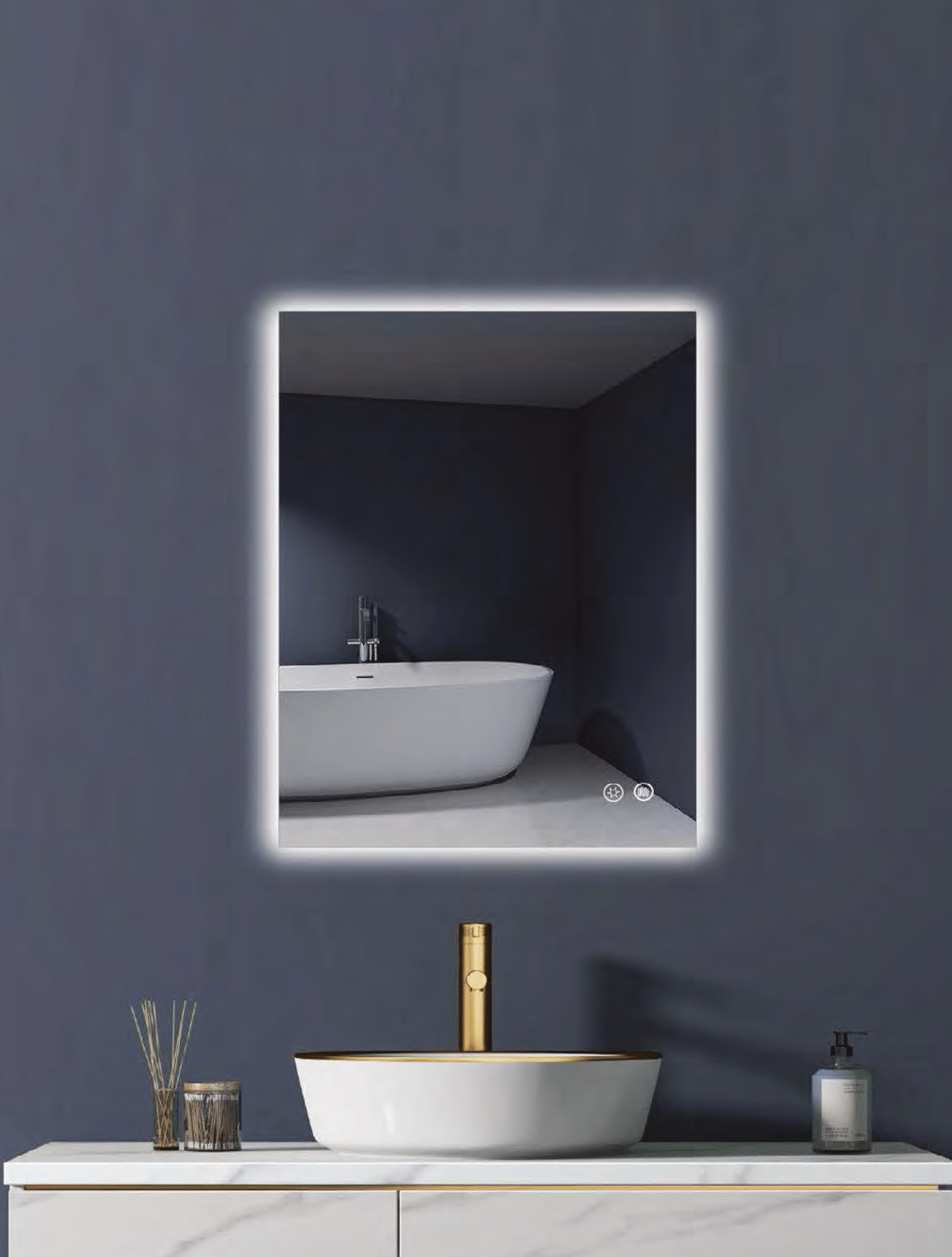 My Store Miroir Infinite Miroir LED 24