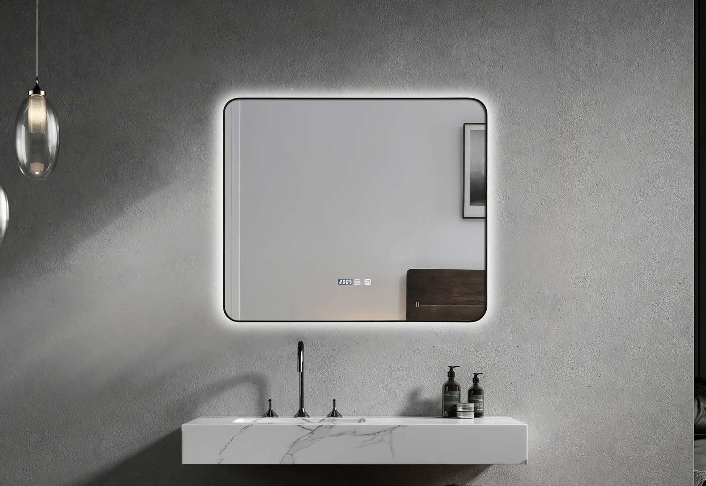My Store Miroir Shadow Miroir LED 36